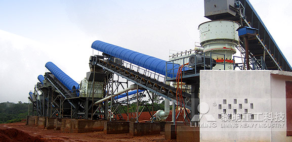 喀麥隆花崗巖全鋼架石料破碎生產(chǎn)線