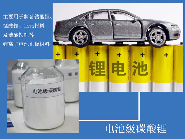 電池級碳酸鋰應用 電池級碳酸鋰應用