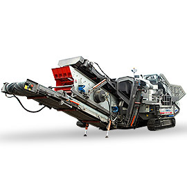 履帶式移動(dòng)破碎站