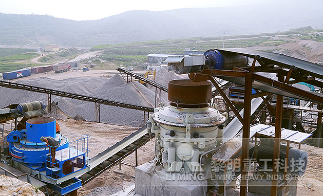 客戶來(lái)廠參觀 珠海河卵石制砂生產(chǎn)線